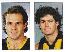 1994 Select AFL Stickers #127 Ben Allan / Tony McGuinness Front